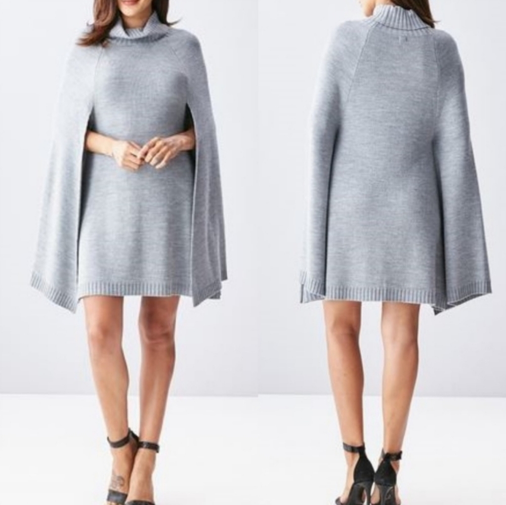 🆕️Short sleeve cowl neck knit sweater dress - Picture 2 of 4